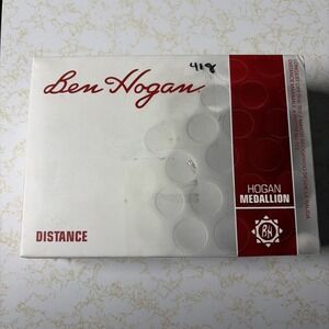 Ben Hogan Medallion Distance Golf Balls Box of 11 NIB